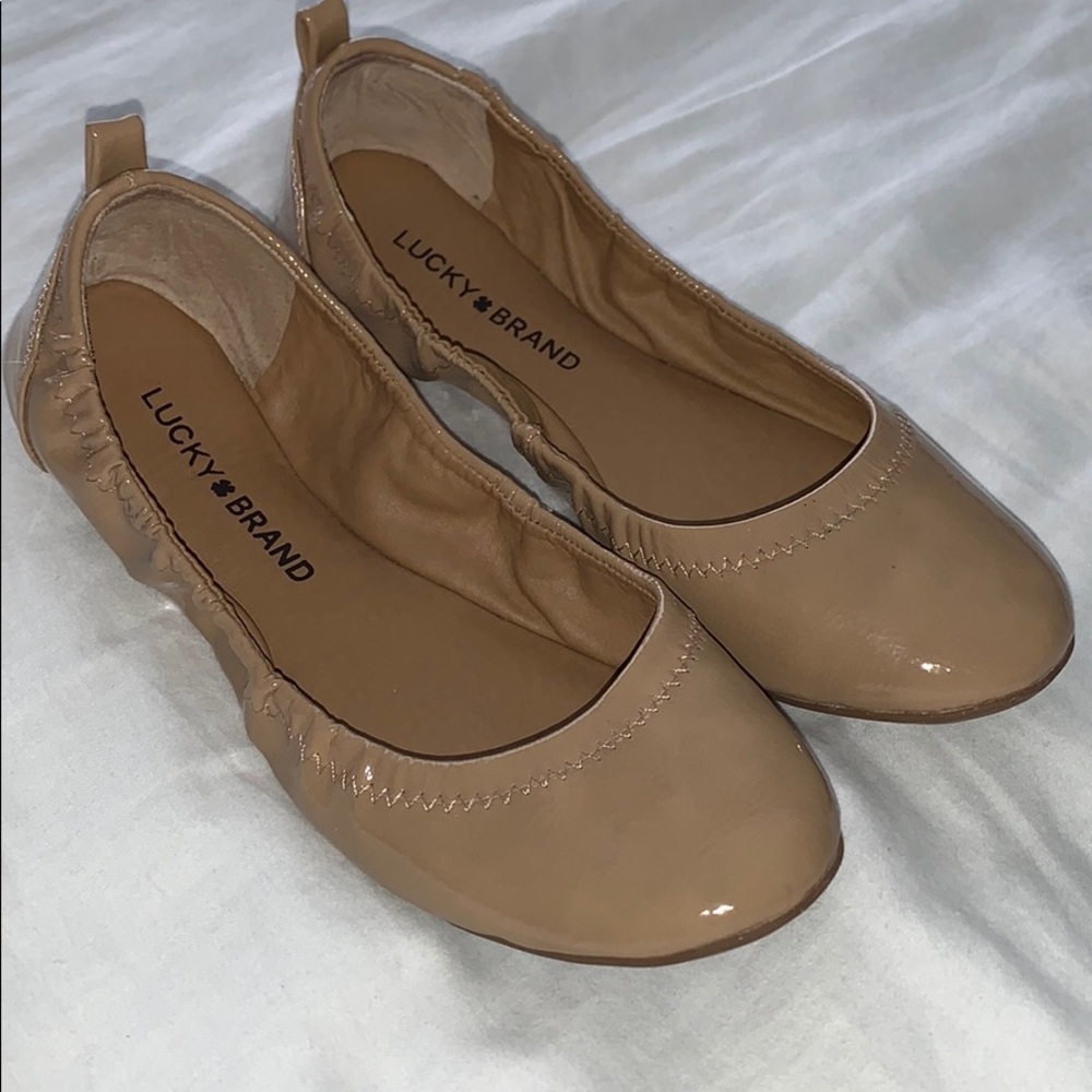 Lucky Brand Patent Leather Flats
